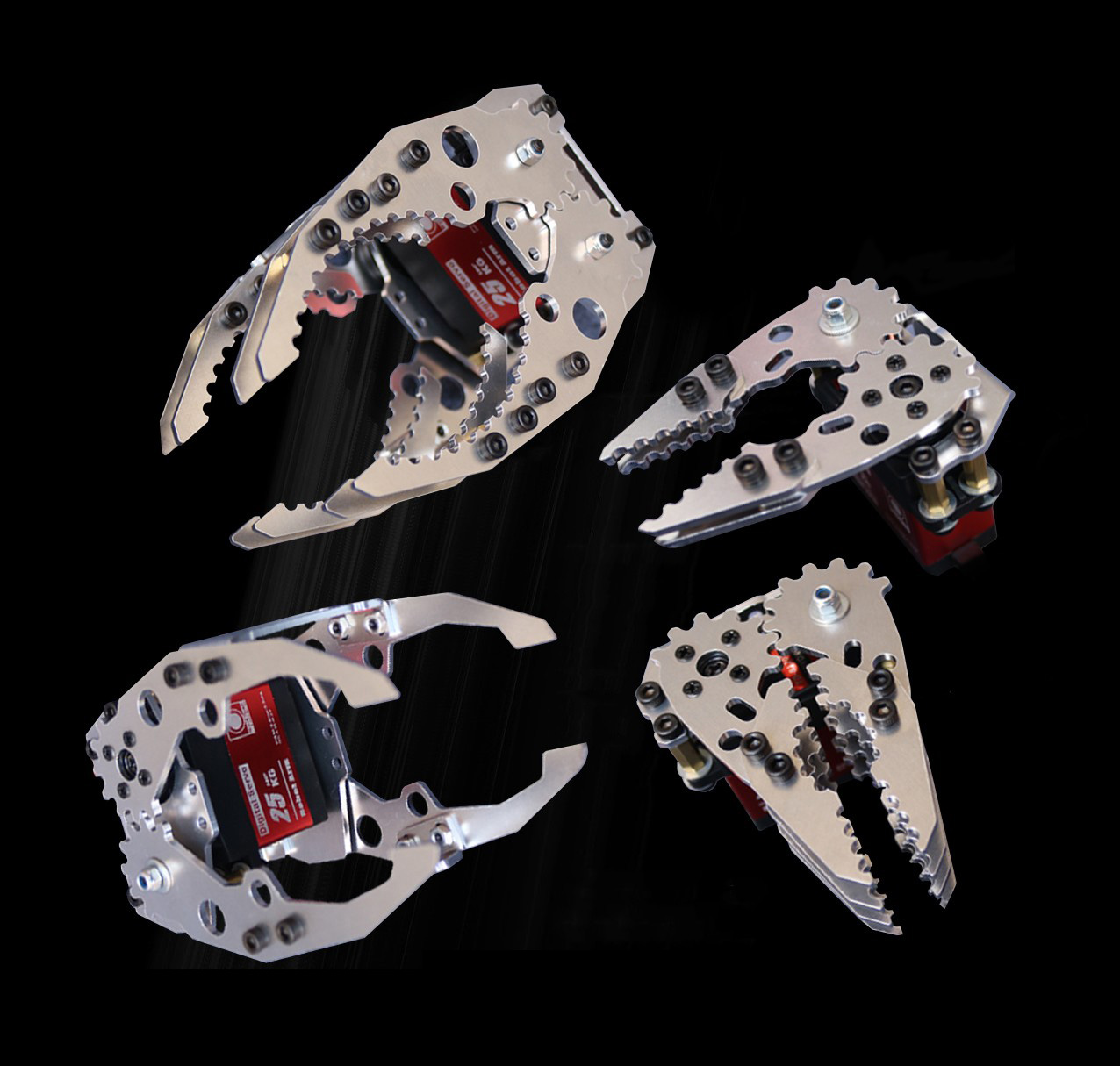 Robot Arm Kit - Metal Mechanical Gripper Hand Claw Clamp