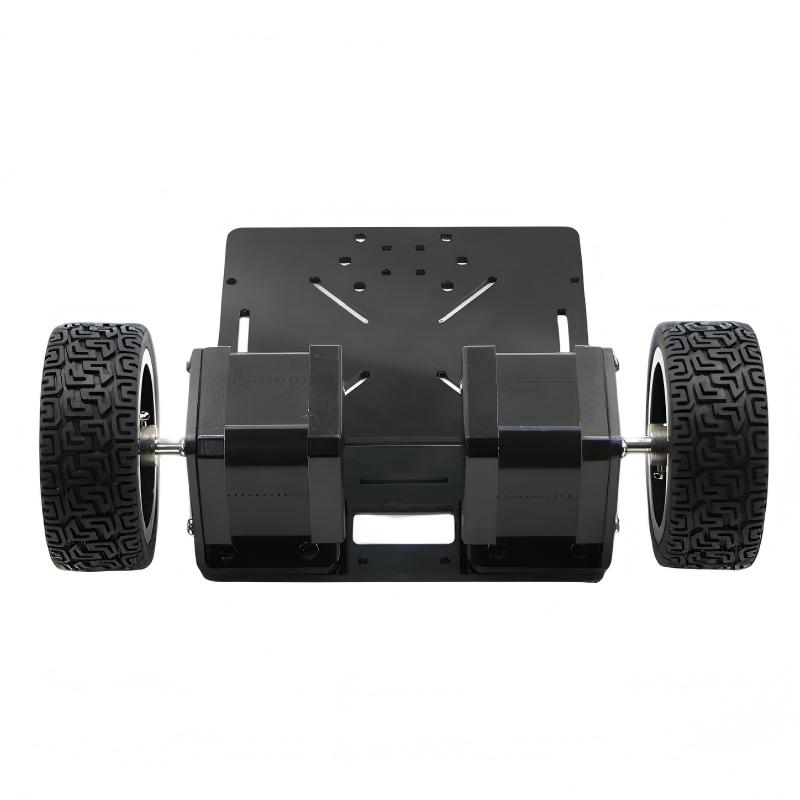 Tracked Robot Chassis - 3WD Robot Car DC / Stepper