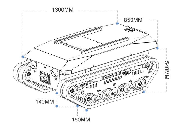Crawler Dumper Truck Chassis w - Robot Track 评论和价格