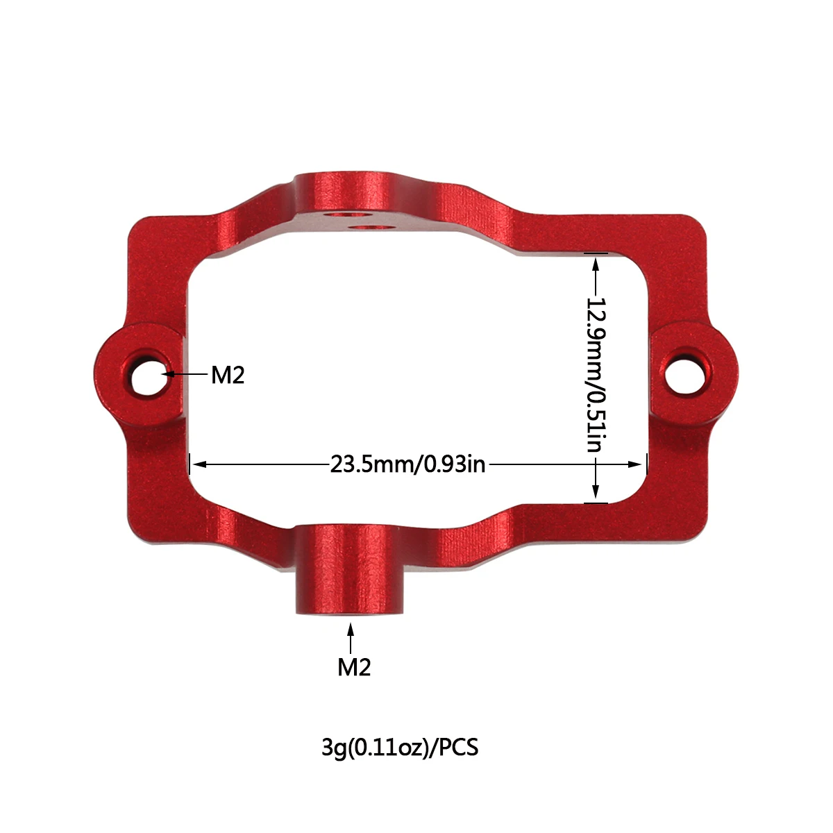 Aluminum CNC TRX4M Servo Mount - Servo Bracket 评论和价格