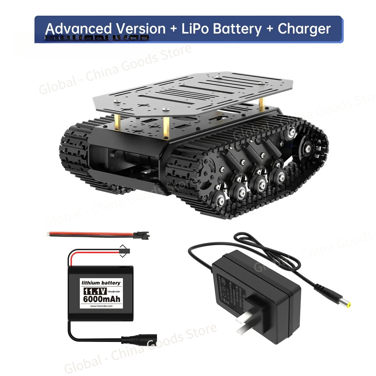 Hiwonder Tracked Chassis Tank  - Tracked Robot Chassis 评论和价格
