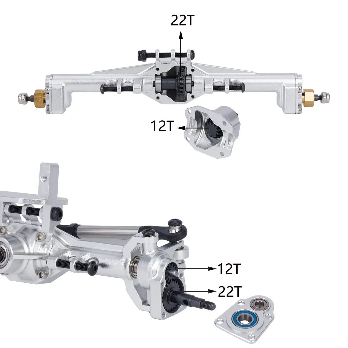 Aluminum CNC Portal Axles +10m - Servo Bracket 评论和价格