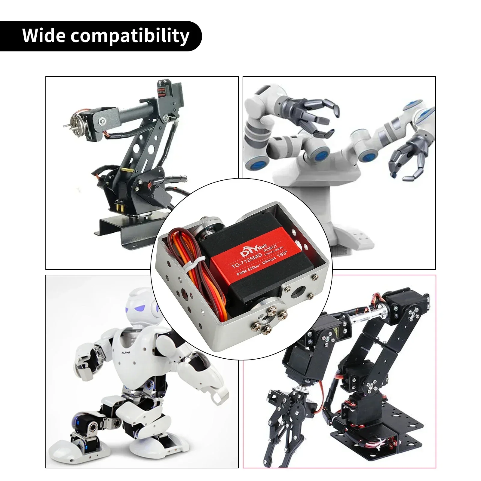 Digital Dual Shaft Servo 15kg  - Servo Bracket 评论和价格
