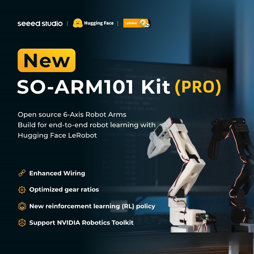 SO-ARM101 Low Cost AI Robot Ar - Robot Arm Kit 评论和价格