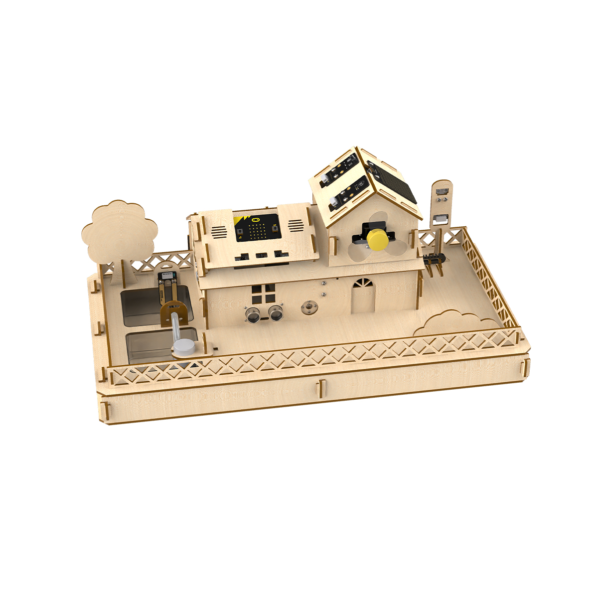 Hiwonder IoT Smart House Kit w - Microbit Robot 评论和价格