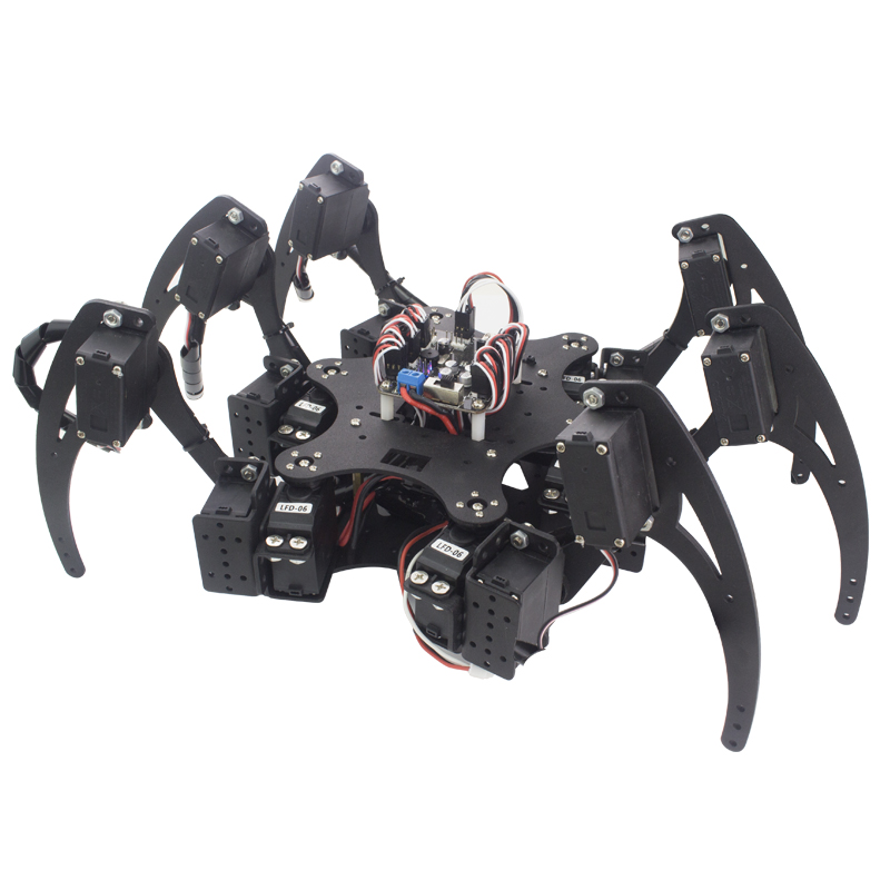 18 DOF Aluminium Hexapod Spide - Arduino Robot 评论和价格
