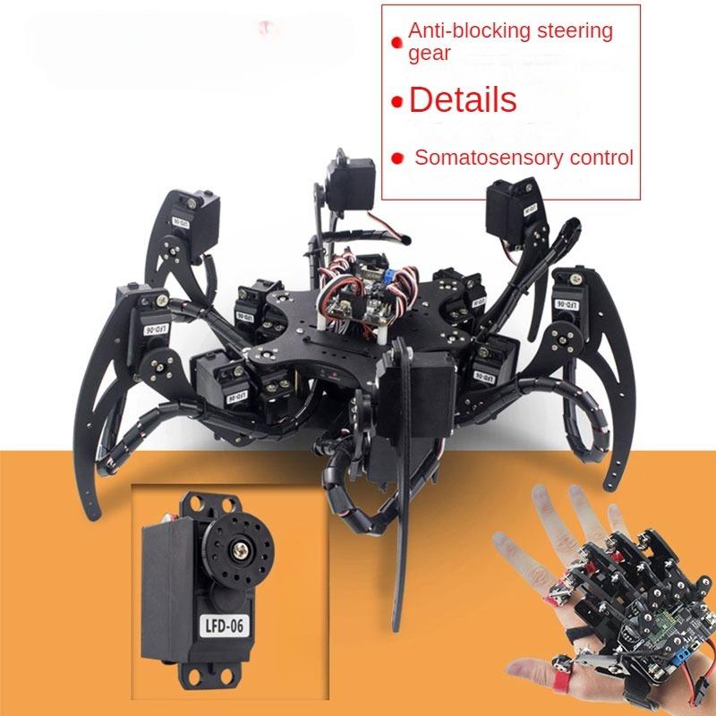 18 DOF Aluminium Hexapod Spide - Arduino Robot 评论和价格