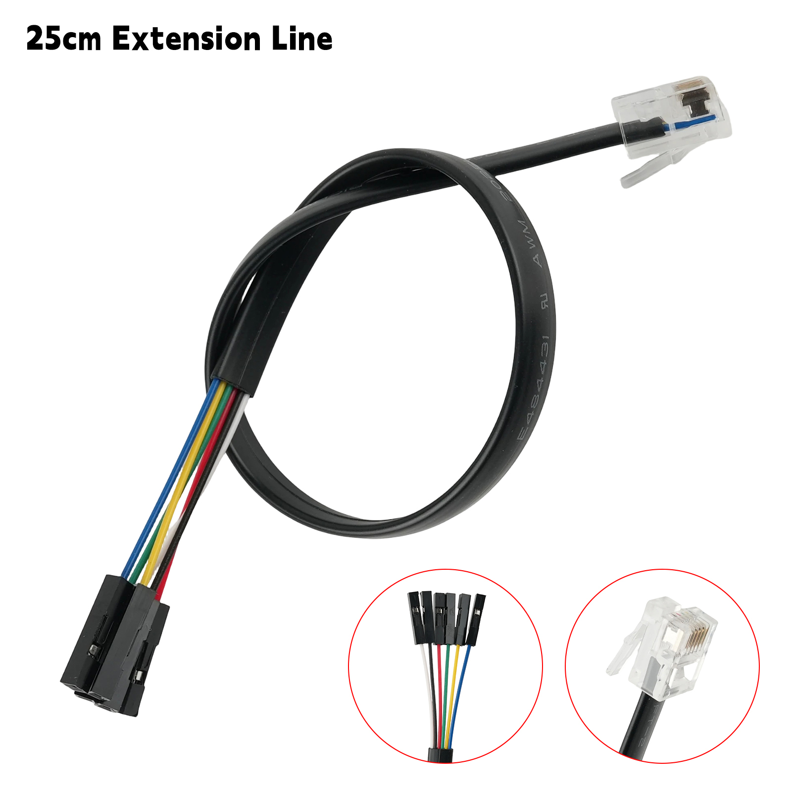 25cm EV3 Extension Line 6p6c B - Microbit Robot 评论和价格