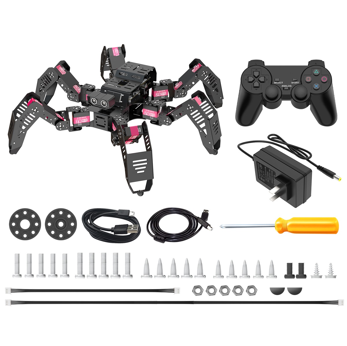 Hiwonder Spiderbot Programmabl - Robot Remote Control 评论和价格