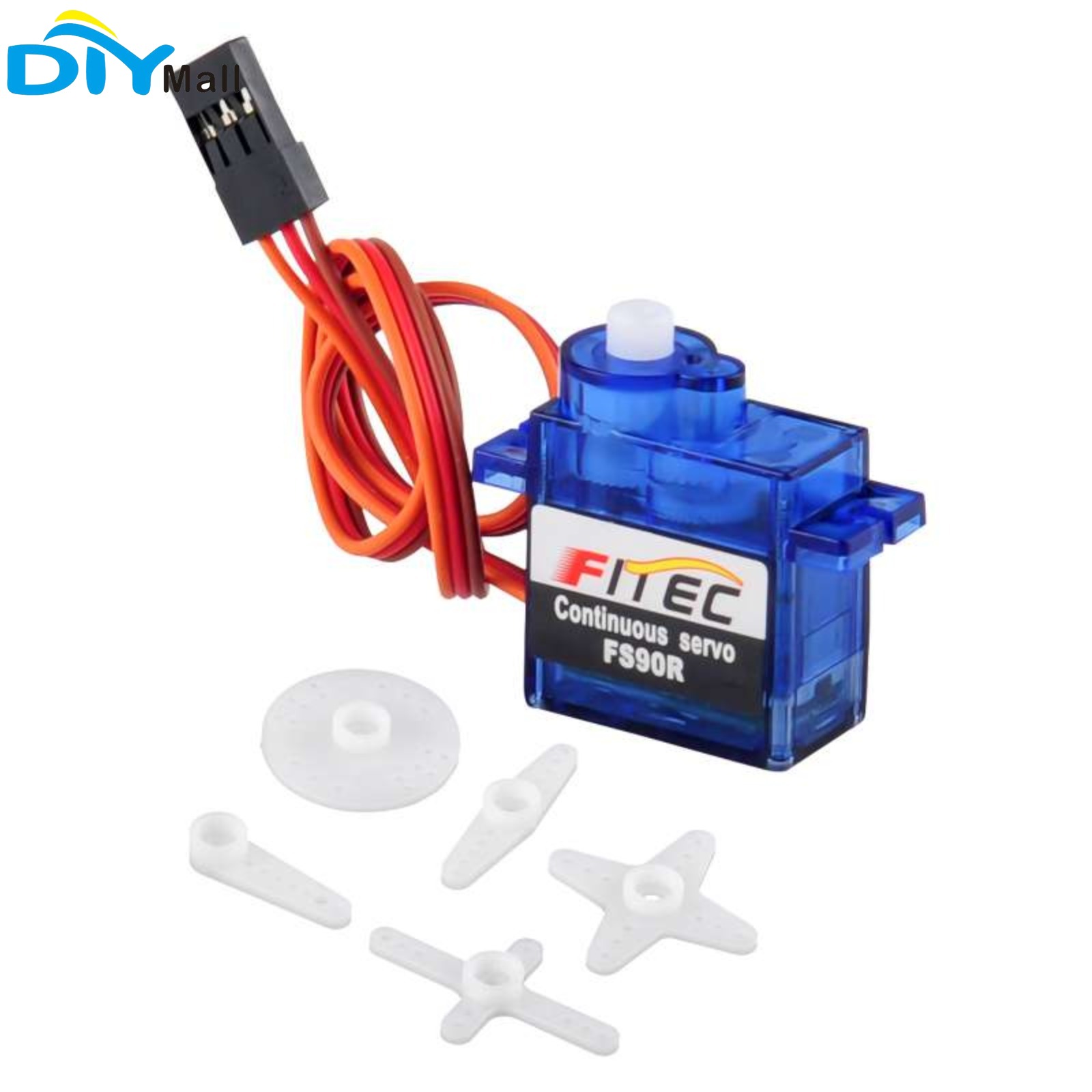 FS90R 9g Servo 360 Degree Cont - Micro Servo 评论和价格