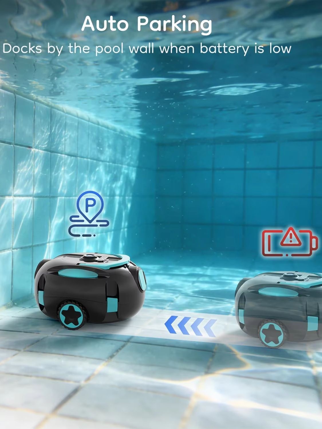 Cordless Pool Cleaning Robot S - Ros Robot 评论和价格