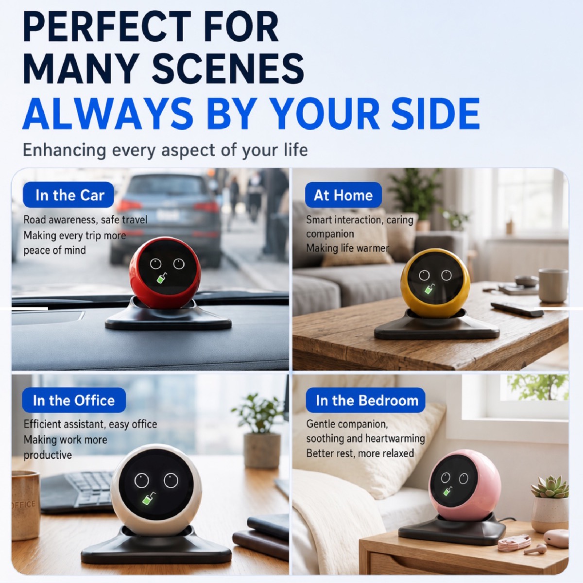 Christmas Gift Cute Emoji AI C - Robot Bluetooth Car 评论和价格