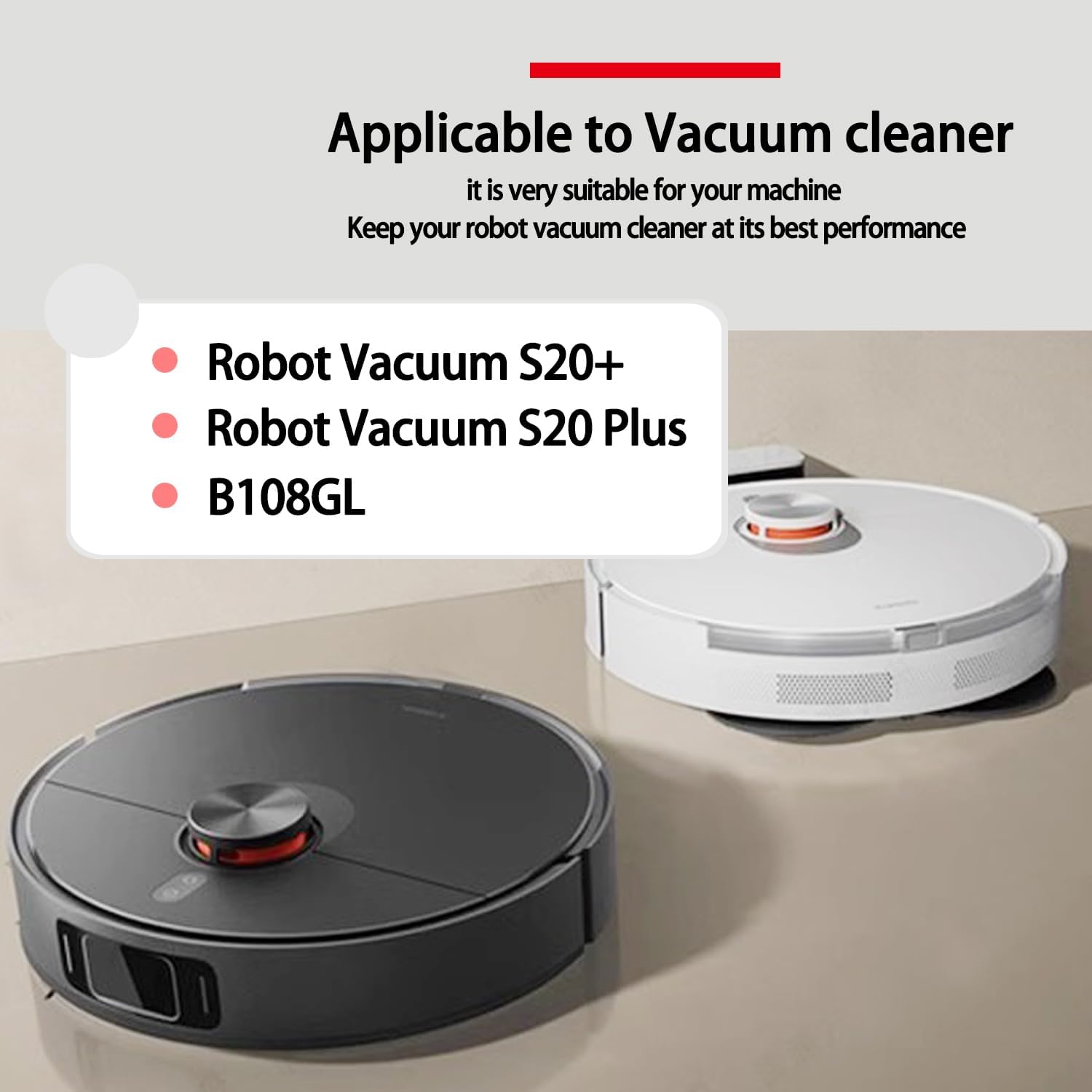 For Xiaomi S20 Plus/S20+/B108G - Robot Vacuum 评论和价格