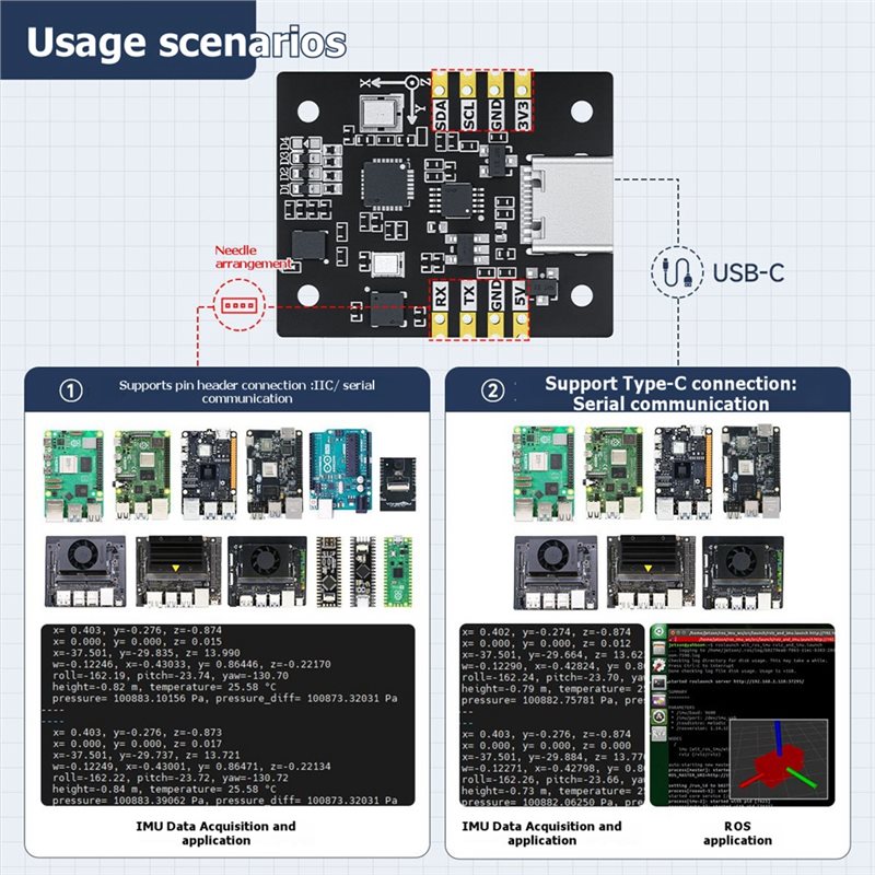 B92B 10-Axis IMU Sensor Module - Ros Robot 评论和价格