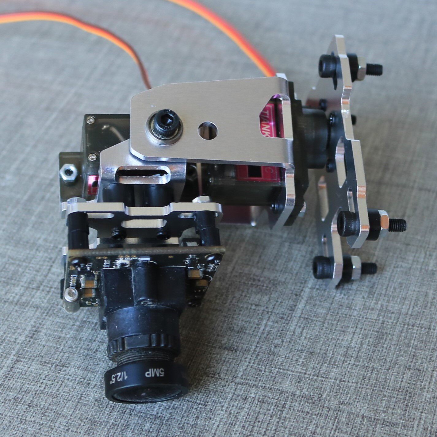 DC 4.8-5V Dual Servo Gimbal Br - Pan Tilt Bracket 评论和价格