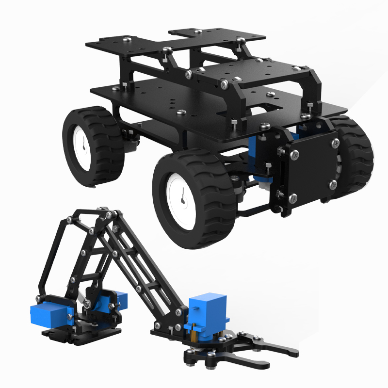 Acrylic 4WD Robot Car Motor Ac - Arduino Robot 评论和价格