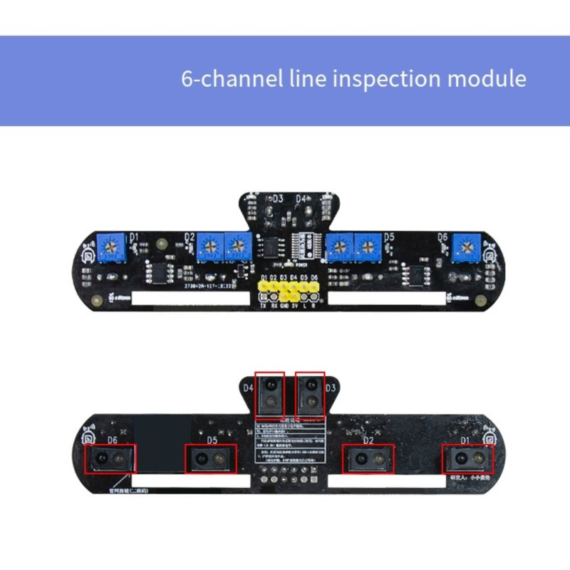 JABS-6-Channel Infrared Tracki - Robot Bluetooth Car 评论和价格