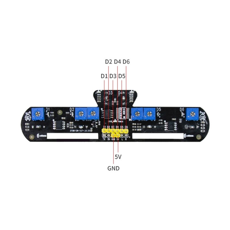 JABS-6-Channel Infrared Tracki - Robot Bluetooth Car 评论和价格
