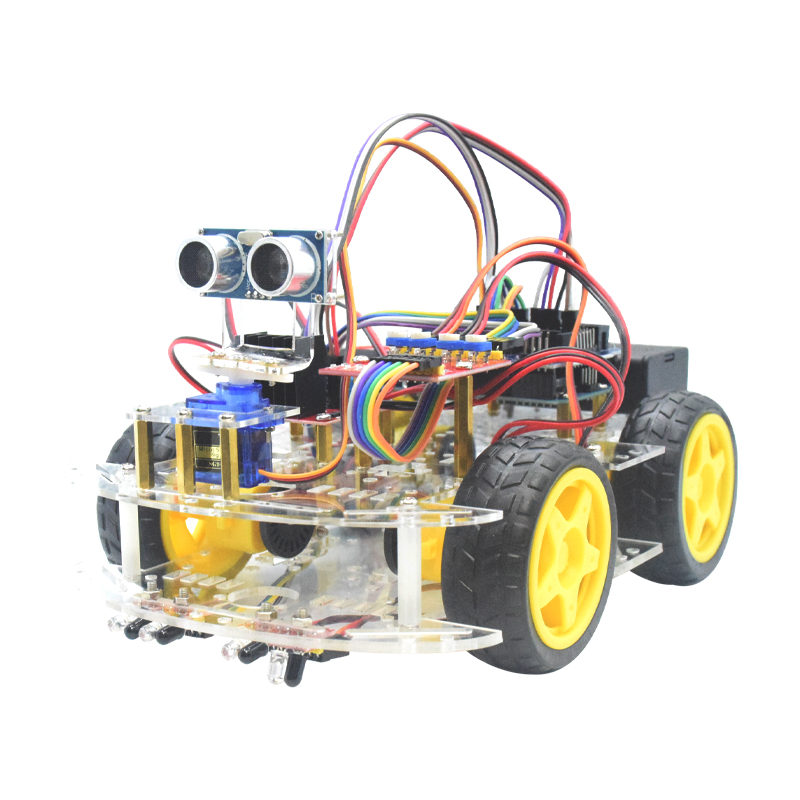 4WD Smart Robot Car Chassis Ki - Tracked Robot Chassis 评论和价格