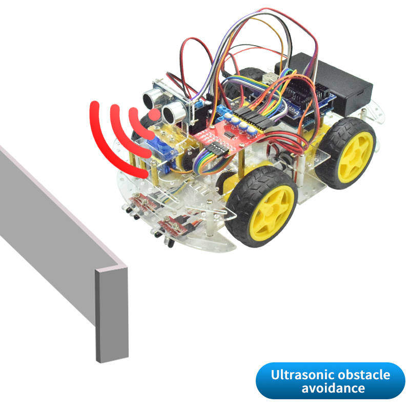 4WD Smart Robot Car Chassis Ki - Tracked Robot Chassis 评论和价格