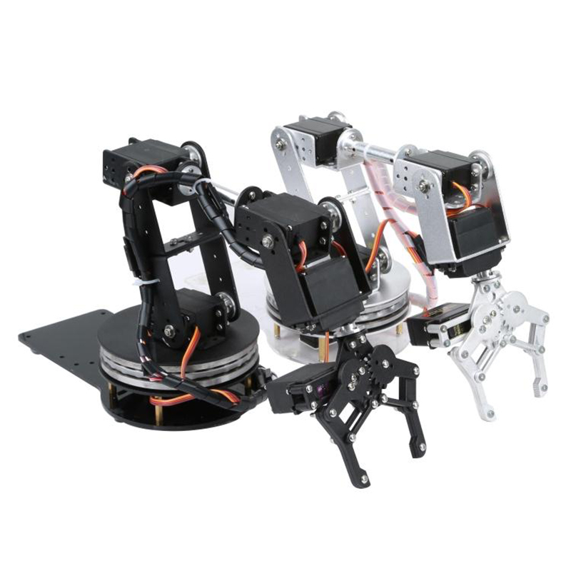 Silver 6 DOF Robotic Arm with  - Robot Arm Kit 评论和价格