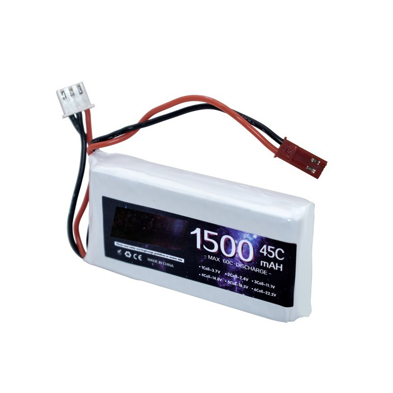 7.4V 2S 1500mAh 45C Lithium Po - Robot Bluetooth Car 评论和价格