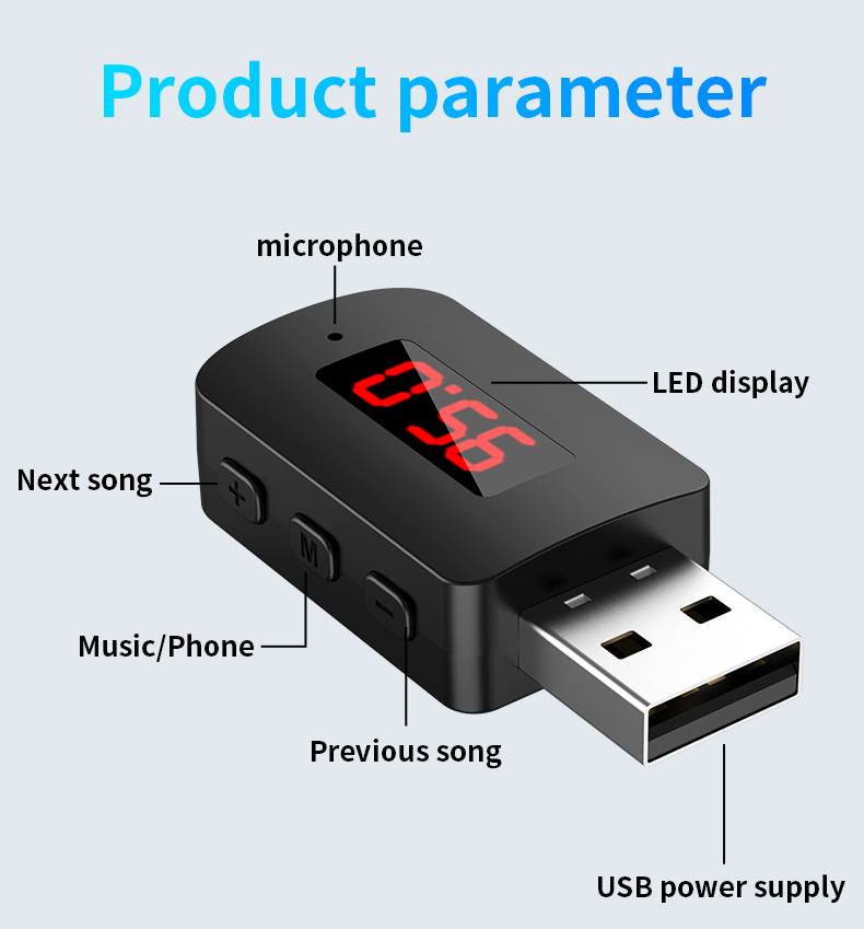 Bluetooth 5.4 Mini USB Receive - Robot Bluetooth Car 评论和价格