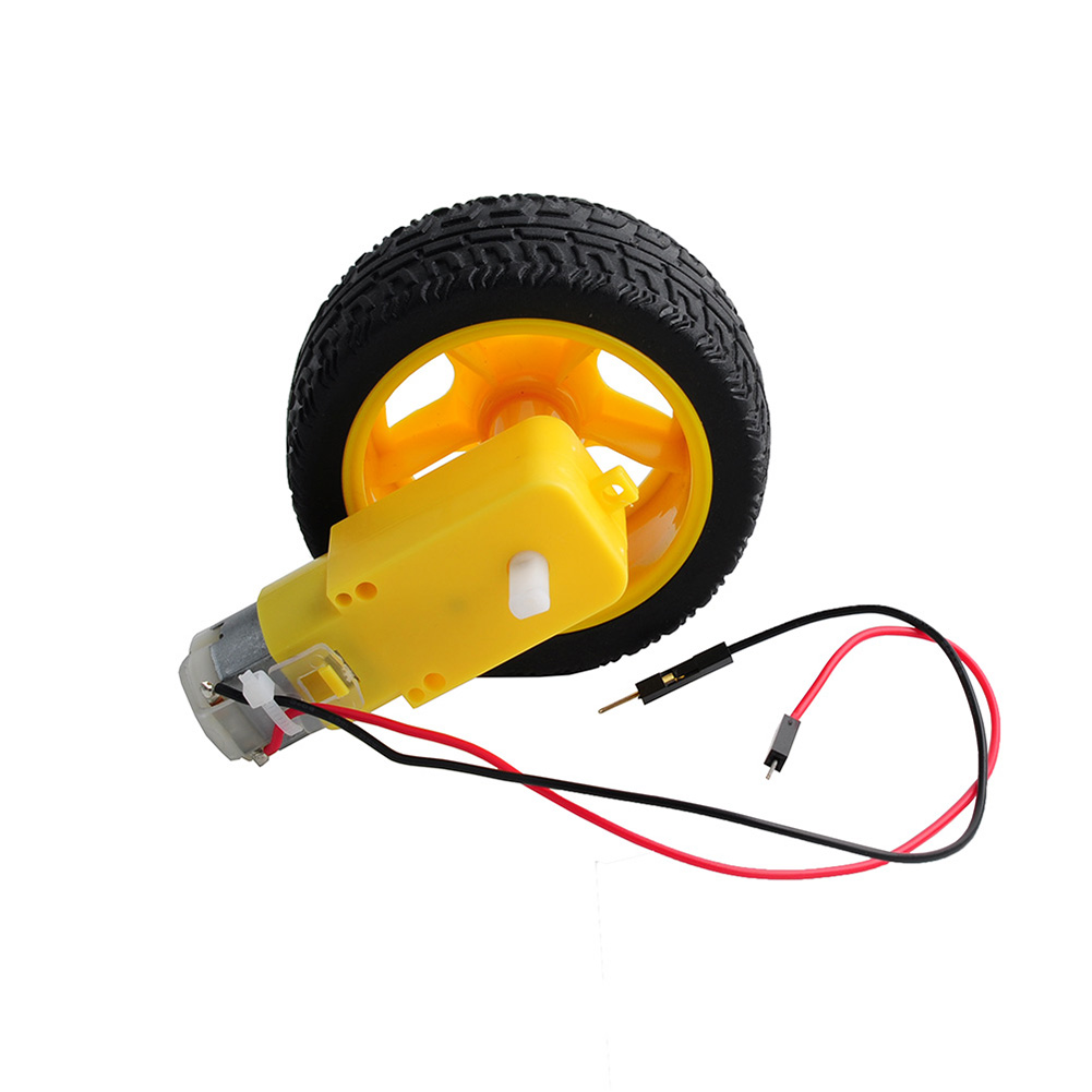 DC3-6V 1:48 Gearbox TT Motor D - Robot Wheel 评论和价格