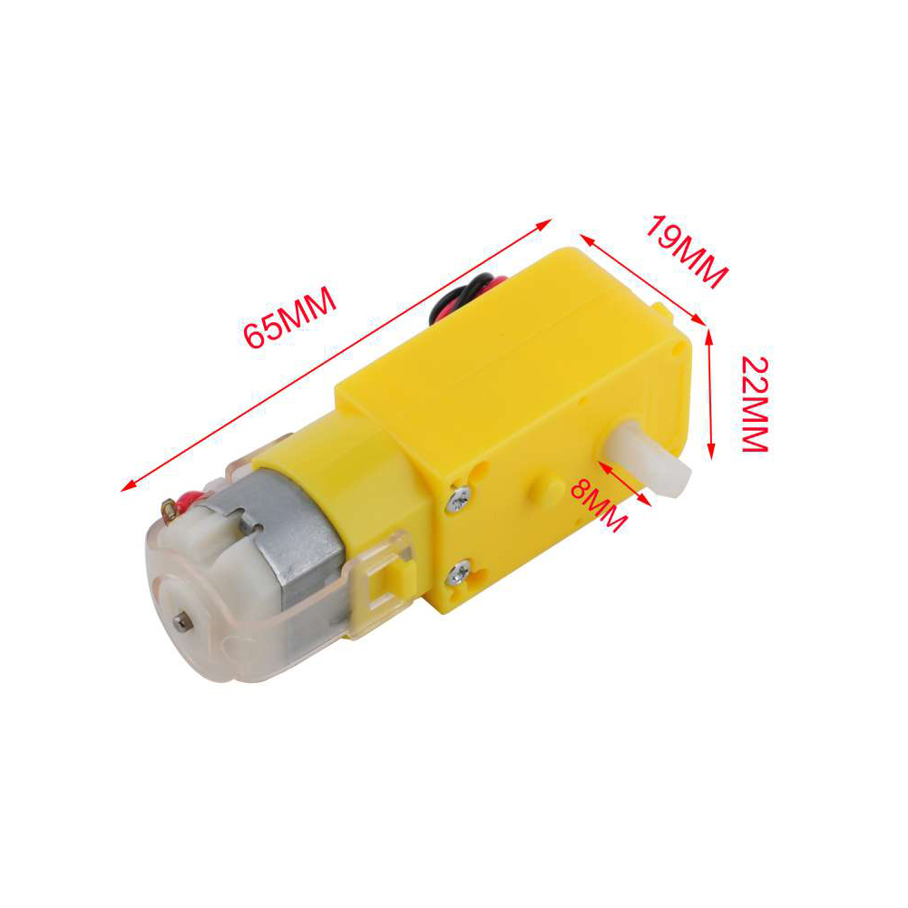 DC3-6V 1:48 Gearbox TT Motor D - Robot Wheel 评论和价格