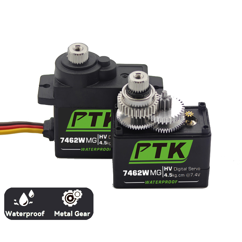 PTK 7462W MG Metal gear 9g mic - Micro Servo 评论和价格