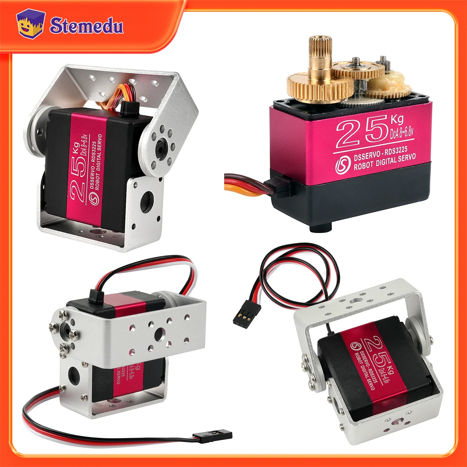 25KG Robot Digital Servo High  - Servo Bracket 评论和价格