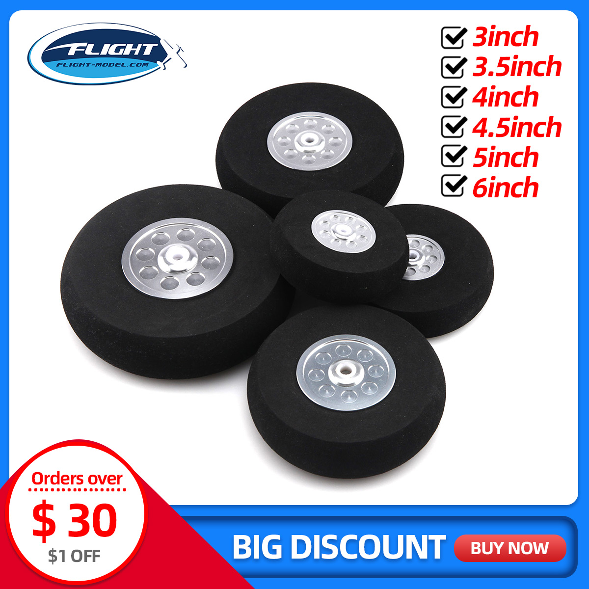 2pcs Sponge Wheel With Aluminu - Omni Wheel 评论和价格