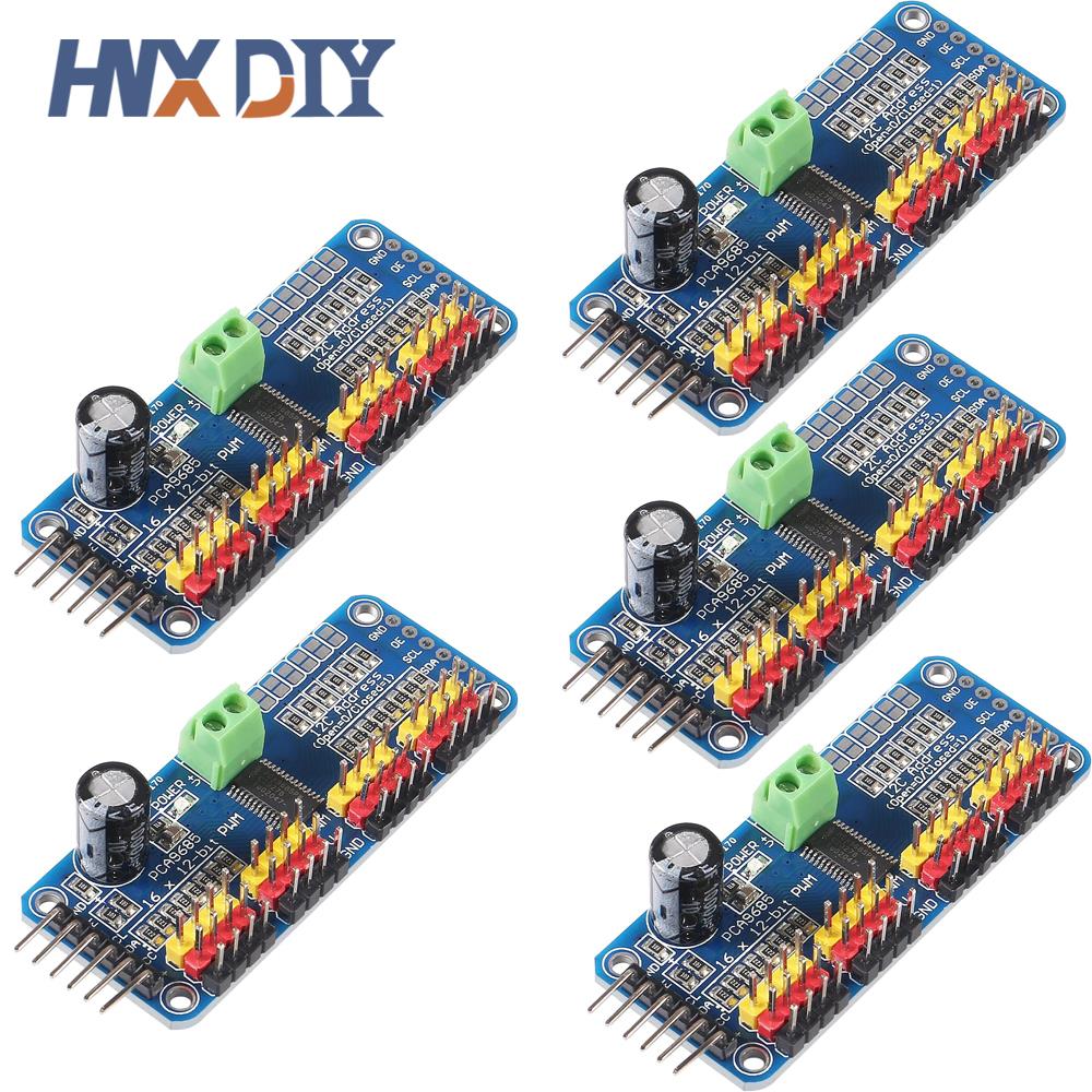 1-5pcs PCA9685 16 Channel 12-b - Microbit Robot 评论和价格