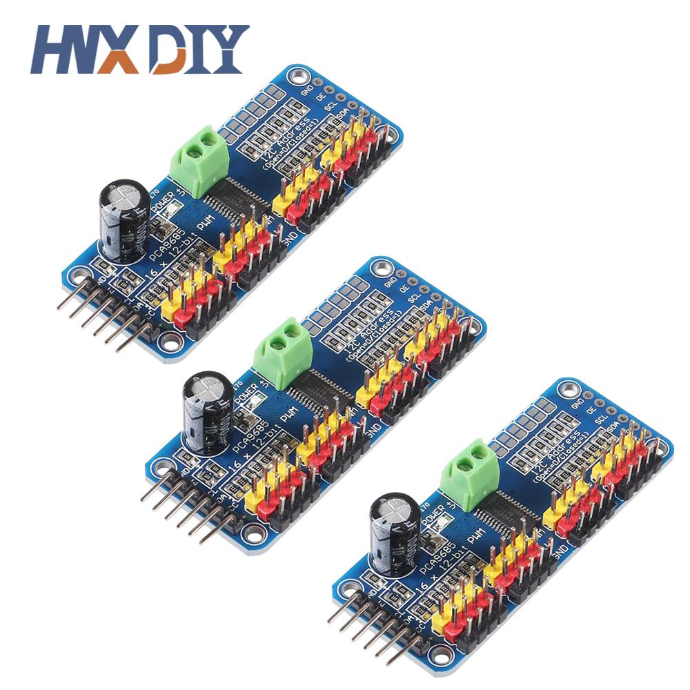 1-5pcs PCA9685 16 Channel 12-b - Microbit Robot 评论和价格
