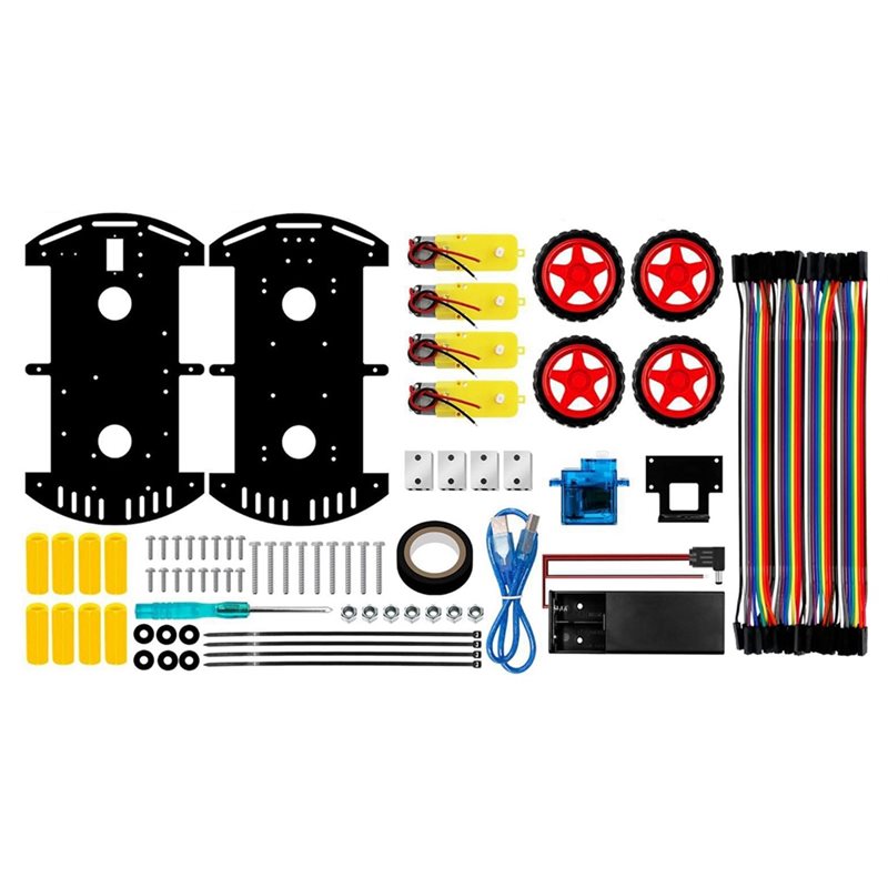 WOWFU-4WD Smart Robot Car Kit  - Arduino Robot 评论和价格