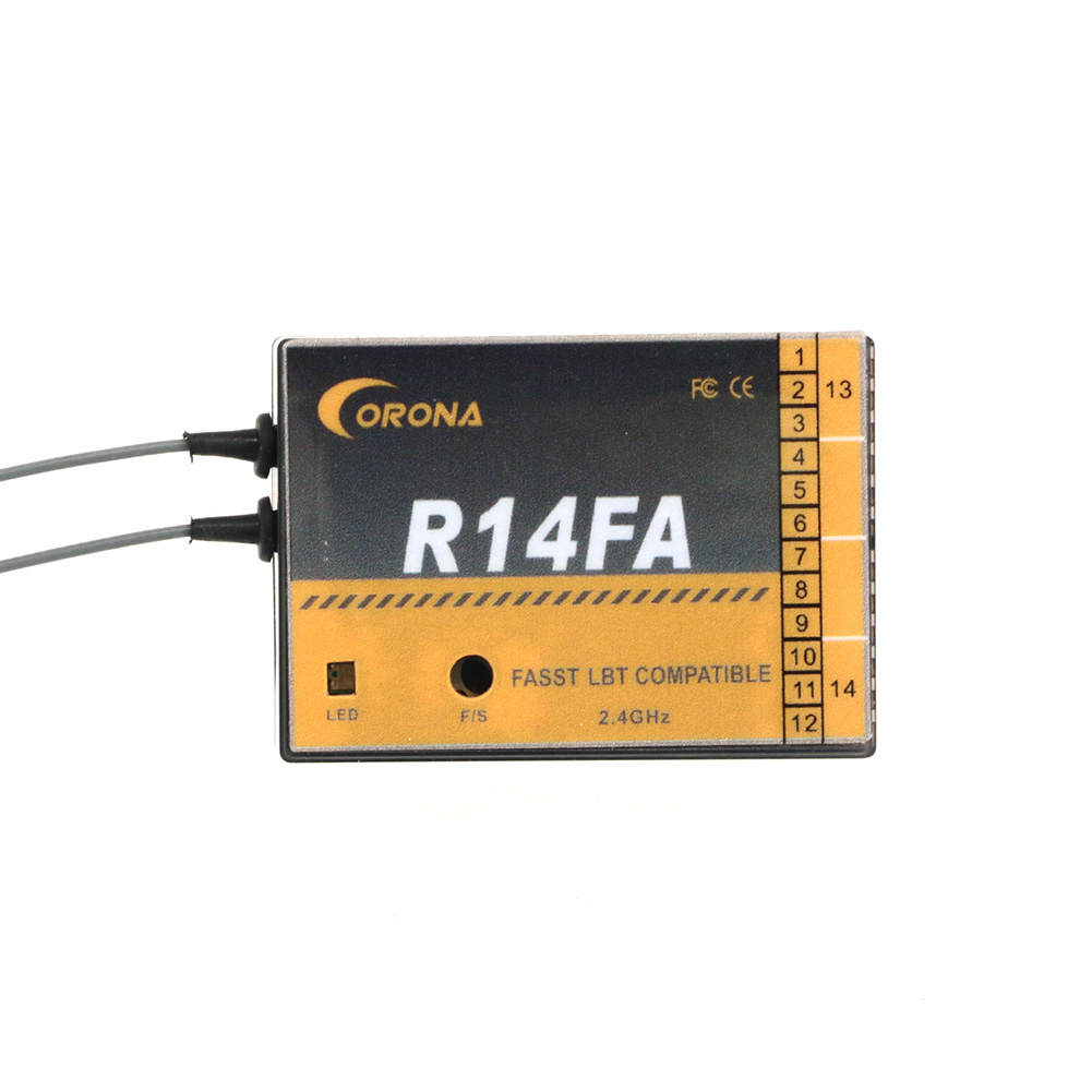 Corona R14FA 14CH RC Model Rec - Micro Servo 评论和价格