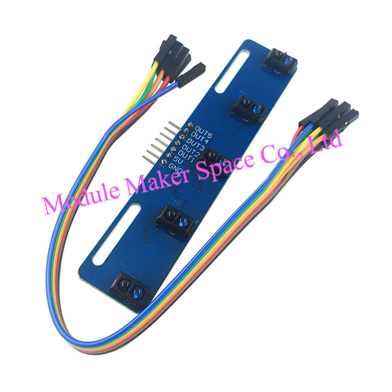5-Channel Line Tracking Sensor - Line Follower Robot 评论和价格