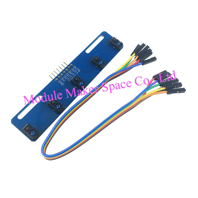 5-Channel Line Tracking Sensor - Line Follower Robot 评论和价格